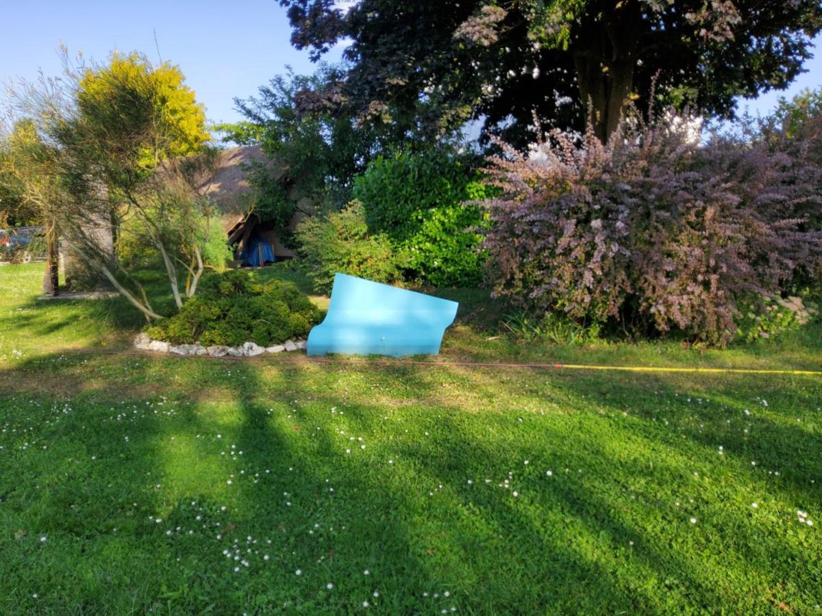 Gite Dans Parc De Sculptures - Gite "Pondichery" Port-Mort Exteriör bild