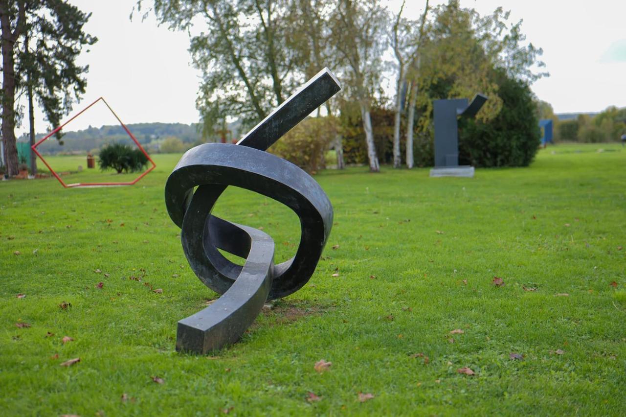 Gite Dans Parc De Sculptures - Gite "Pondichery" Port-Mort Exteriör bild