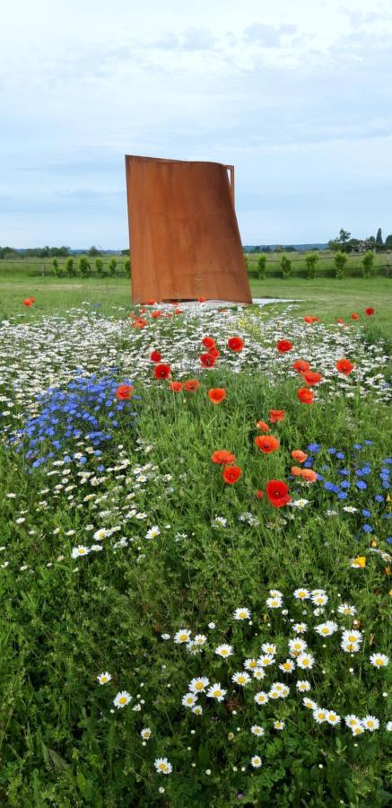 Gite Dans Parc De Sculptures - Gite "Pondichery" Port-Mort Exteriör bild