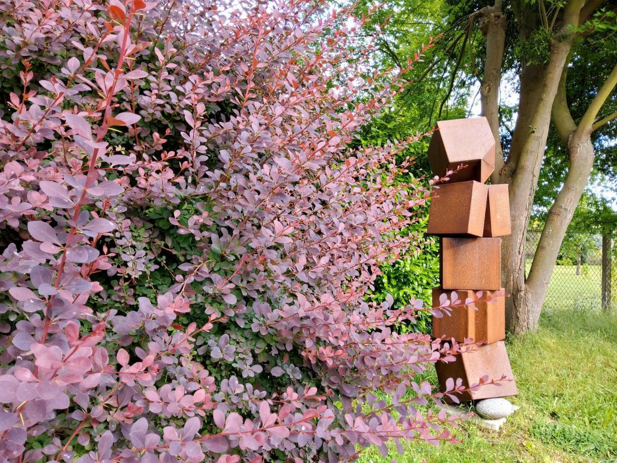 Gite Dans Parc De Sculptures - Gite "Pondichery" Port-Mort Exteriör bild