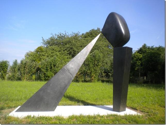 Gite Dans Parc De Sculptures - Gite "Pondichery" Port-Mort Exteriör bild
